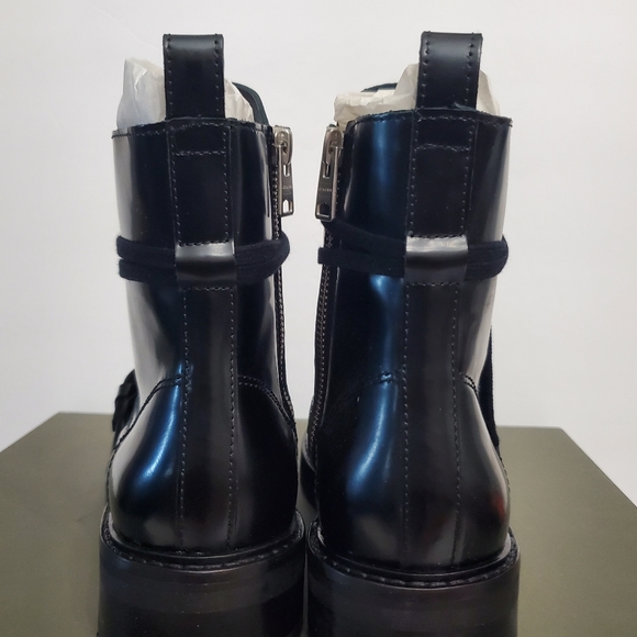 ALLSAINTS DONITA LEATHER LUG SOLE BOOT - Picture 7 of 13